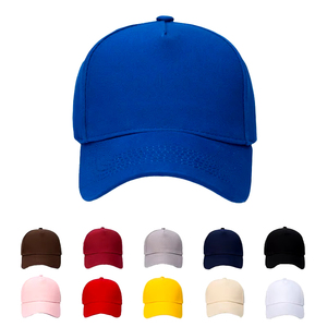 หมวกกอล์ฟ 6 แผง แบบยูนิเซ็กซ์ สีพื้น ผ้าฝ้ายทวิลล์ ทรงพอดีศีรษะ สไตล์ลำลอง ขนาดผู้ใหญ่ 58-60 ซม. - Product Image 1