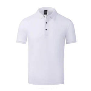 Polo en coton blanc à manches courtes pour homme, coupe classique, tricot piqué, classique, décontracté, vêtements de sport pour le golf et les activités de plein air - Product Image 4