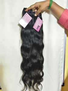 Extensiones de Cabello Humano Virgen Indio 100% Natural, con Cutícula Alineada, Sin Procesar, Ondulado, 30 Pulgadas, Venta al Por Mayor - Product Image 2