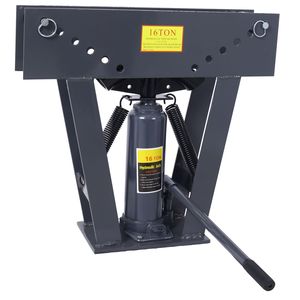 Dobladora Hidráulica de Tubos y Caños de 16 Toneladas Ajustable con 8 Matrices (1/2, 3/4, 1, 1 1/4, 1 1/2, 2, 2 1/2) para Fabricación de Sistemas de Escape - Product Image 4