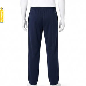 SAMAVIA Custom Knitted Corduroy <b>Elastic</b> <b>Waist</b> Polyester Casual Men's Pants & <b>Trousers</b> Quick Dry Breathable OEM ODM Manufacturer - Product Image 2