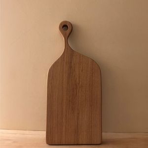Natural Crafts Wooden Serving <b>Platter</b> Eco Friendly Acacia Tray With Handle Customizable Designs Natural Finish Chopping Board - Product Image 4