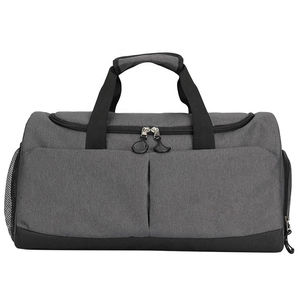 Bolsa de Viaje Negra Unisex de Gran Capacidad, Bolsa de Deporte Impermeable con Compartimento para Zapatos, Bolsa de Gimnasio con Cierre Geométrico para Uso en Exteriores - Product Image 2