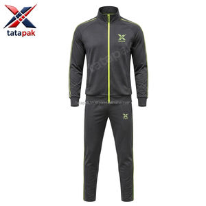 Commande directe usine – Survêtement vintage coupe ajustée 100 % coton uni, léger, écologique, respirant et confortable pour le sport – Collection Printemps - Product Image 6