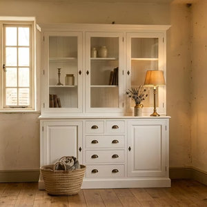 Gabinete de Almacenamiento Moderno Pirelli de Madera de Teca Sólida con Construcción Duradera, Acabado Elegante y 9 Estantes para Exhibición Interior - Product Image 4