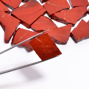 Bracelet énergétique en jaspe rouge, pierre de guérison naturelle, bijoux spirituels, bracelet de méditation, accessoires faits à la main - Product Image 1