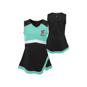Uniforme de cheerleading pour équipes scolaires, modèle le plus vendu, en matière douce, coupe élégante, haute élasticité - Product Image 2