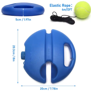 Tennis <b>Ball</b> Launcher Blue Portable Elastic Rope 4m/13FT for Entertainment Practice - Product Image 2