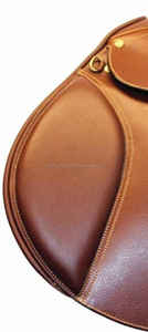 Silla de Doma Inglesa con Estructura de Plástico y Cuero Suave para Entrenamiento de Equitación - Ajuste Cómodo y Duradero - Product Image 2