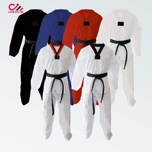 Uniforme de Taekwondo Informal de Moda, Venta Directa de Fábrica al Por Mayor, 100% Algodón Elástico, Ligero, de Secado Rápido, con Logotipo Personalizado - Product Image 6