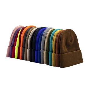 <b>Beanies</b> Knitted <b>Beanie</b> Colorful Acrylic <b>Beanie</b> <b>Hats</b> Wholesale Winter Knitted <b>Hat</b> For <b>men</b> 2026 - Product Image 4