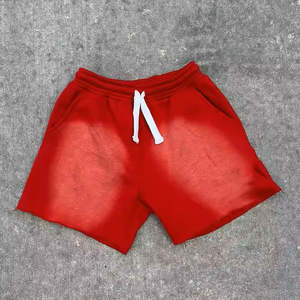 Short de sport personnalisé pour femme, design unique, haute performance, 100 % coton respirant, taille élastique, séchage rapide, imprimé délavé à l'acide - Product Image 2