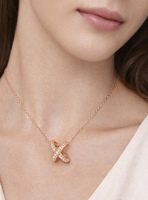 Christliches Design SHG Marke Unisex-Anhänger 14K Massivgold Rhodium-Plattiert Brillantschliff Solitär-Diamant Luxuriös Minimalistisch