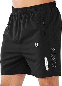 Pantalones Cortos Deportivos de Algodón 100% para Hombre, Ligeros, de Secado Rápido, para Entrenamiento, Gimnasio, Baloncesto, Senderismo, Actividades al Aire Libre, Casuales - Product Image 6
