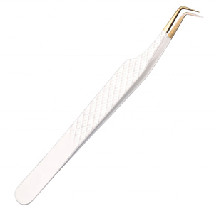 Outil d'extension de cils individuels de haute précision et de qualité supérieure, en acier inoxydable, pince à cils 3D 5D 6D, antistatique, pointe pointue - Product Image 1
