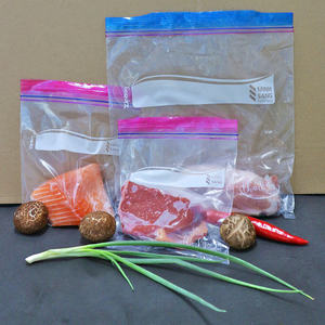 Bolsa comercial para alimentos con doble cremallera que proporciona un sellado fuerte y material reciclable para uso en el servicio de alimentos - Product Image 1