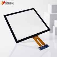 Écran tactile USB 19 pouces, étanche pour l'extérieur, tactile capacitif pour la recharge de véhicules électriques, la marine, la maison intelligente et l'industrie