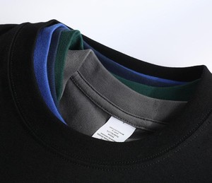 Vente en gros de t-shirts pour hommes de haute qualité, coupe ajustée, 100% coton, design de logo personnalisé, séchage rapide, mode décontractée - Product Image 6