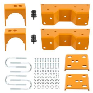 Kit de basculement d'essieu arrière de 5 pouces avec encoche en C compatible avec les camions Chevy GMC C10 1973-1987 – Transmission et essieux - Product Image 1