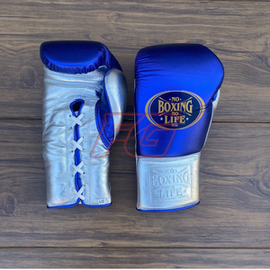 Gants de boxe MMA NBNL personnalisables pour l'entraînement et le sparring, en cuir avec fermeture auto-agrippante, anti-humidité, vente en gros OEM/ODM - Product Image 4