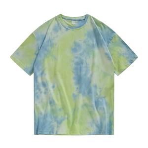 Camiseta de Algodón Tie-Dye Personalizada OEM, Camiseta Tie-Dye de Verano, Cuello Redondo, Talla Grande, para Hombre, Proveedor de Ropa Urbana - Product Image 6