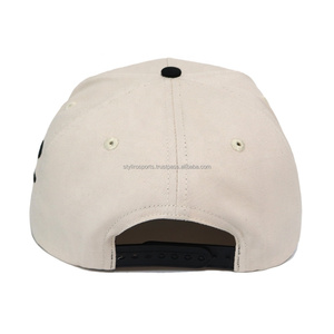 Hip Hop coton Baseball chapeau blanc personnalisé votre Logo Baseball 3D bouffée broderie impression 5 panneau brodé casquettes de sport en gros - Product Image 6