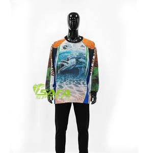Vêtements de pêche SAFA SPORTS pour hommes, vêtements de pêche pour hommes, chemises de pêche pour hommes, protection UV, tissu à séchage rapide - Product Image 6