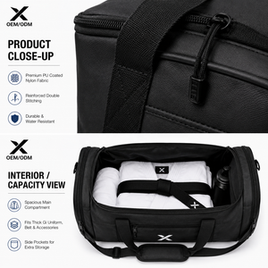 Bolsa de Uniforme de Artes Marciales Personalizada, Bolsa de Deporte Resistente para Entrenamiento en Gimnasio, Bolsa de Transporte de Equipamiento Deportivo OEM ODM con Logotipo Personalizado - Product Image 3