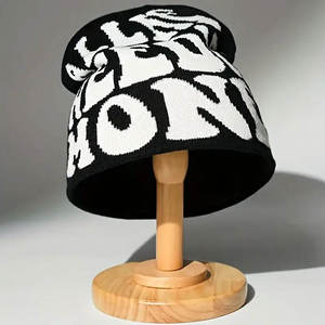 Gorros de Punto Personalizados al por Mayor, Gorro de Invierno Unisex de Punto Acrílico, Proveedor de Gorros al por Mayor de Fábrica - Product Image 2