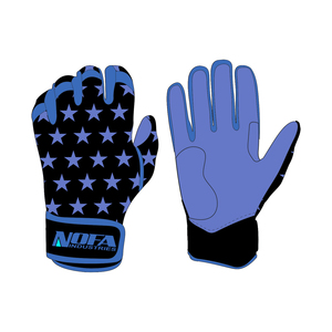 New Style Wholesale Custom Men's Baseball/Softball Batting Gloves Ambidextrous <b>Hook</b> Loop Closure Durable Comfortable - Product Image 4