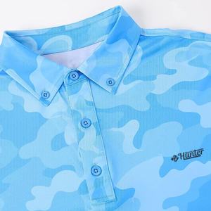 Camiseta Polo para Hombre, Fabricada en Fábrica, con Estampado Completo, Secado Rápido, Impresión por Sublimación Completa, Tejido de Punto de Alta Calidad, Diseño Sólido - Product Image 6