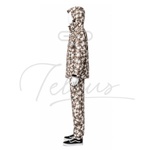 Traje Impermeable y Cortavientos para Hombre, con Capucha, de 2 Piezas, Chaqueta y Pantalones de PVC/Poliéster Resistentes para Trabajo al Aire Libre - Product Image 2