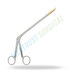 Rongeur à tige fine IVD à pointe dorée pour neurochirurgie, forceps discale, instrument chirurgical de colonne vertébrale - Product Image 4