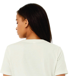 Camisetas casuales de manga corta para mujer, ajustadas, de color sólido, camisetas de alta calidad para mujer en material de primera calidad, personalizadas - Product Image 5