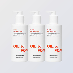 โฟมล้างหน้า JAMINKYUNG ผลิตภัณฑ์ความงามเกาหลี Jamingyeong Crema Cavallo Oil Cleansing Foam 200 มล. ผลิตในเกาหลี - Product Image 5