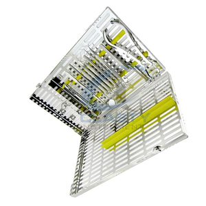 Kit Completo de Instrumentos Médicos para Cirugía Oral e Implantología, Kit Veterinario de Microcirugía Dental de Acero Inoxidable - Product Image 4