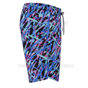 Pantalones Cortos Deportivos para Hombre, Resistentes al Agua, de Secado Rápido, Cintura Media, Tejido de Punto Informal, Color Sólido, Alta Calidad - Product Image 2