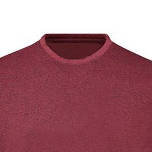 เสื้อยืดลำลองผู้ชายสำหรับฤดูร้อน ผ้าฝ้าย 100% ระบายอากาศได้ดี ทรงหลวม คอกลม แขนสั้น ผ้าถักเนื้อแน่น สีพื้น - Product Image 5