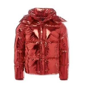 Top Quality Red Customized Puffer jacket / Puffer jacket / Quilted padded Jacket, Bubble jacket for Men