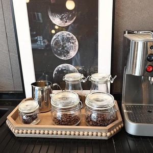 Juego de bandejas apilables de madera y terciopelo de lujo ecológico para exhibición de frutas y verduras - OEM personalizable - Product Image 6