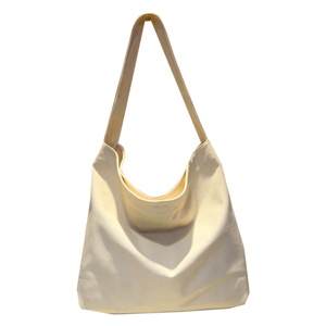 Bolso bandolera con correa de lona plegable con un solo Mango para mujer, bohemio elegante, botón de borla, bordado de logotipo personalizado con lentejuelas - Product Image 5