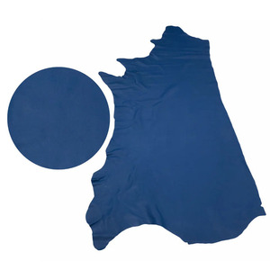 Cuero de vaca curtido en cromo azul para la fabricación de cinturones y bolsos, material de calidad duradera para artesanía. - Product Image 1