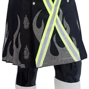 Kilt utilitaire noir FIRE DESIGN pour hommes, vêtements de travail pour pompiers et kilt d'extérieur 2026 - Product Image 5