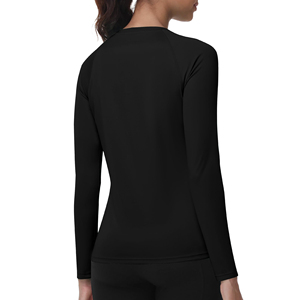 Camiseta de Protección Solar Personalizada para Mujer, Diseño y Logotipo Personalizados, Manga Larga, Ropa Deportiva de Alto Rendimiento para Surf y Natación - Product Image 2