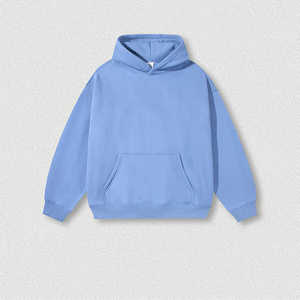<b>Men's</b> Winter Casual Streetwear Hoodie 100% Cotton Fleece Breathable Pullover with Customized Logo Printing Hoodies for <b>Men</b> - Product Image 3
