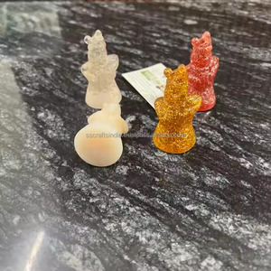 Exportador indio, resina hecha a mano, adorno colgante de Papá Noel de Navidad para regalar, disponible a granel - Product Image 3