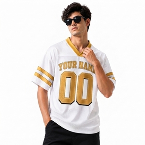 Camiseta de Fútbol Deportiva Personalizada 100% Poliéster con Malla, Impresión por Transferencia de Calor, Unisex, Proveedor de Ropa Deportiva OEM - Product Image 5