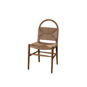 Sillas de restaurante de madera de teca y ratán, diseño único y moderno, precio económico. - Product Image 6