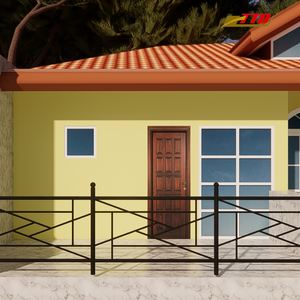 Barandillas de Balcón de Hierro Forjado Elegantes: Transforme el Exterior de su Hogar con Impresionantes Diseños de Barandas de Lujo Hechas a Medida - Product Image 1