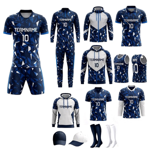 Derniers modèles de maillots de football pour jeunes, ensemble respirant, couleur personnalisée, kit d'entraînement de football, nouveau modèle, uniforme de football en gros - Product Image 5